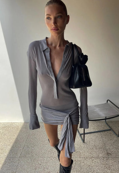 SOHO MINI DRESS GREY