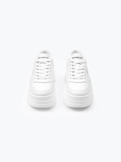 WHITE PLATFORM SNEAKER