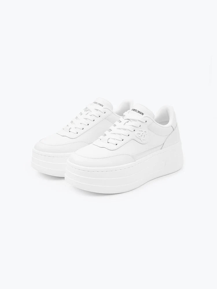 WHITE PLATFORM SNEAKER