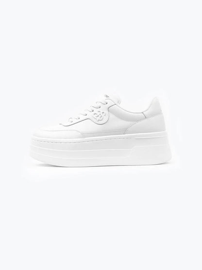 WHITE PLATFORM SNEAKER